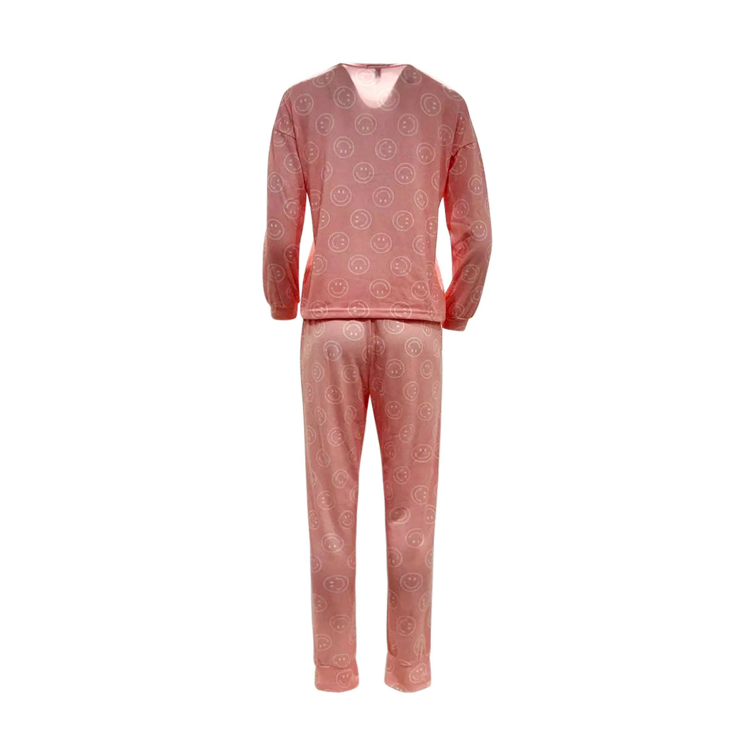 2pc Henley Top Loungewear Set