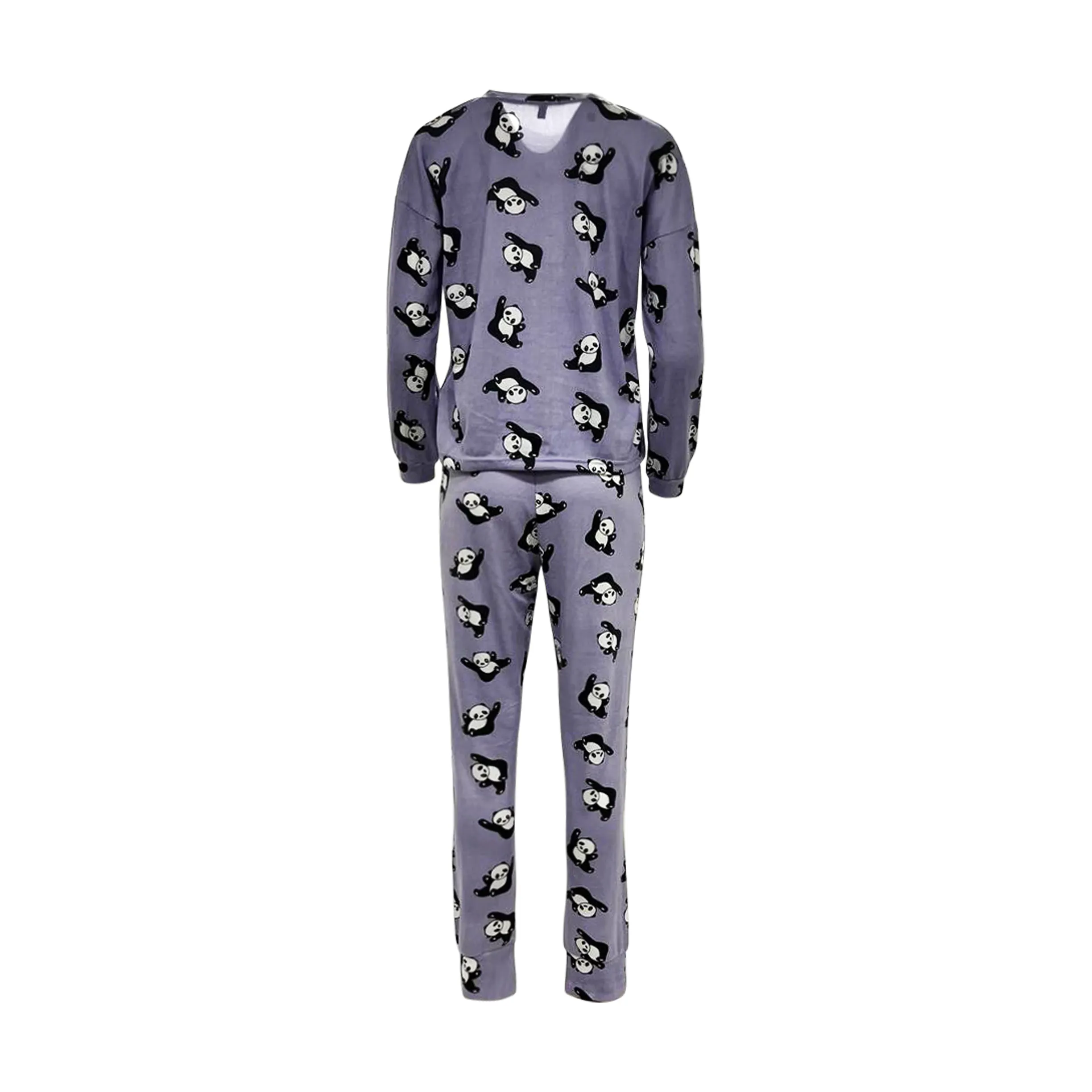 2pc Henley Top Loungewear Set
