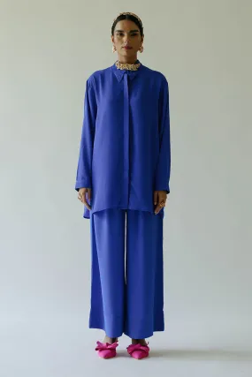 Blue Klien Naomi Co-Ord Set