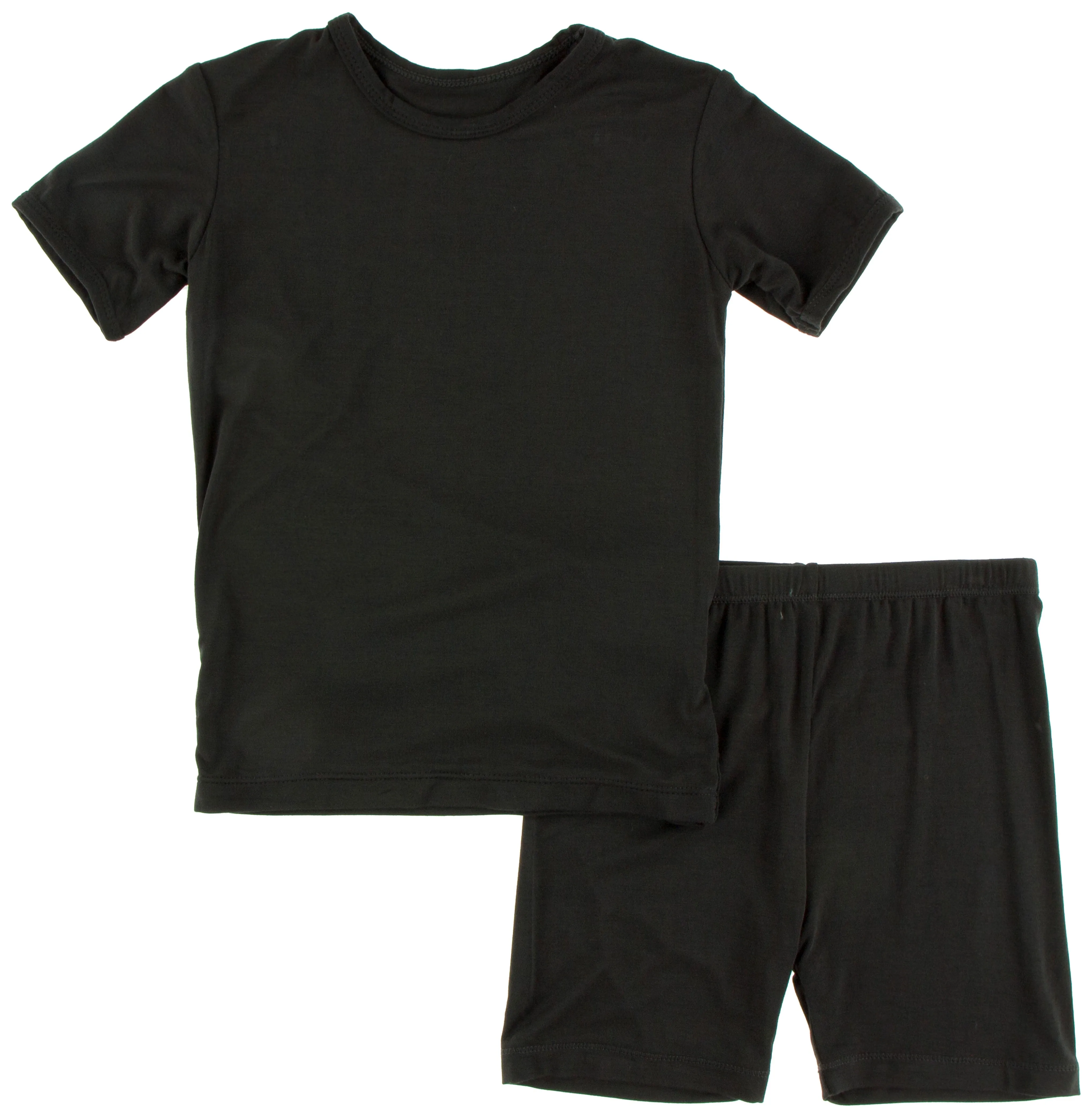 KicKee Pants Solid Zebra S/S Pajama Set with Shorts