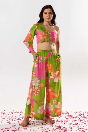 Multicolour Printed Co-ord Set