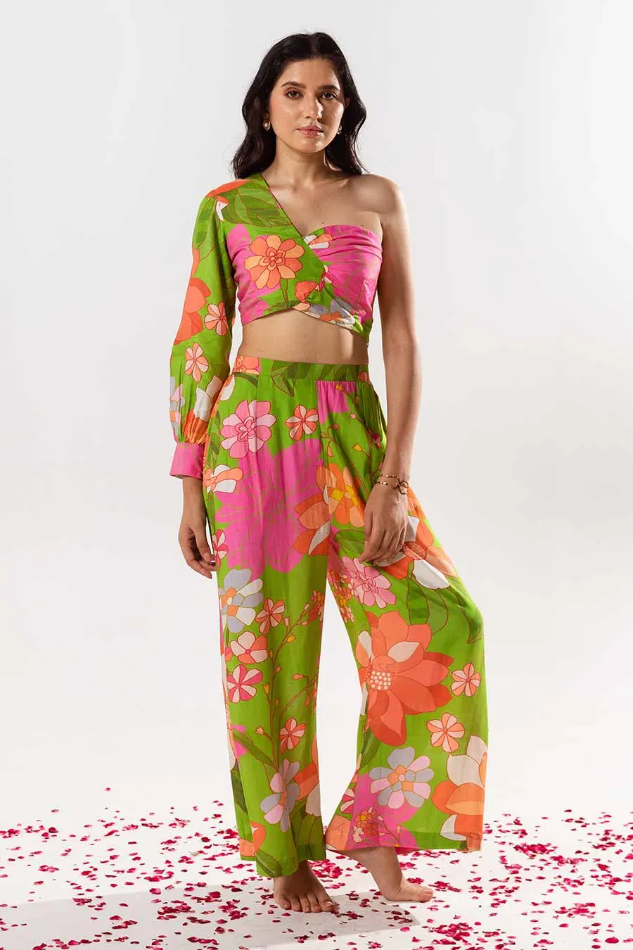 Multicolour Printed Co-ord Set