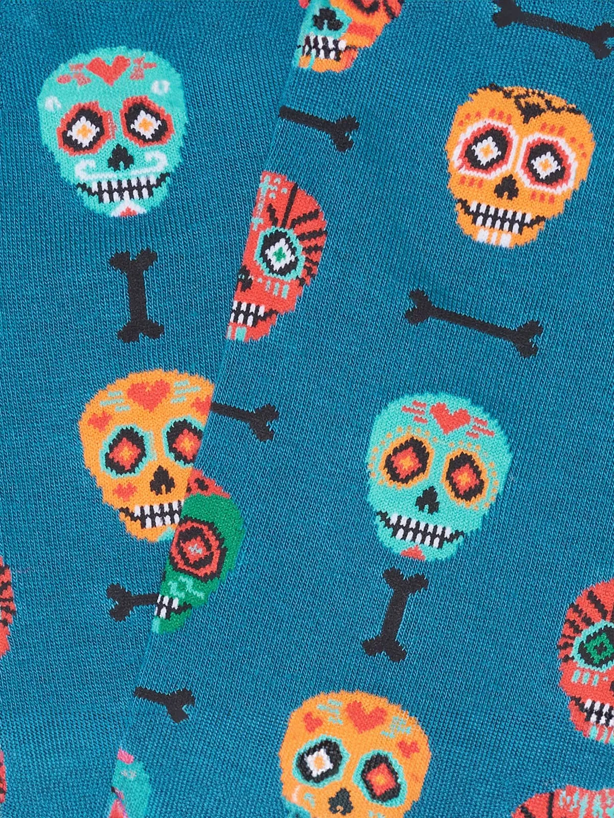 Skulls Socks Blue